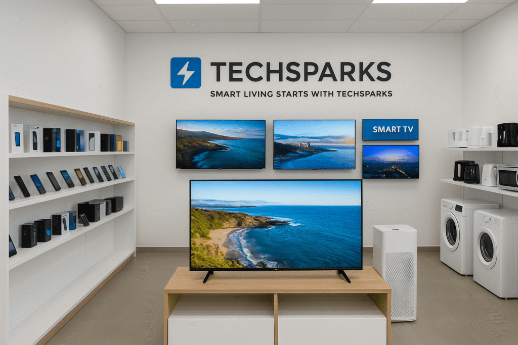 Techsparks Nairobi electronics store showroom